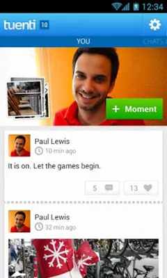 Tuenti Social Messenger android App screenshot 0